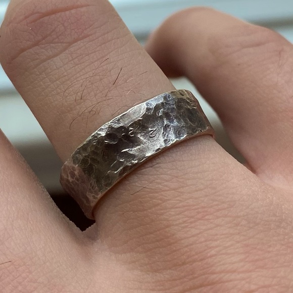 State Quarter Ring sized 9 (Made with actual quarter) Handmade Band - Picture 7 of 7